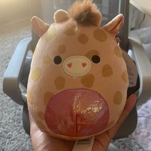 Zuni - Ftm- valentine’s day giraffe - HTF. 5”